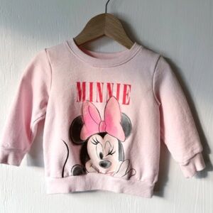 Minnie Mouse Pink Crewneck sweatshirt 12M Disney World